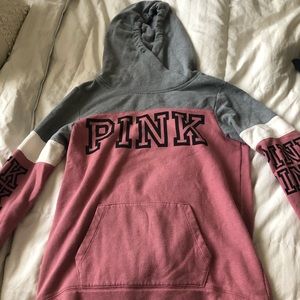 victoria secret/pink sweatshirt